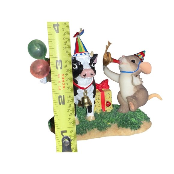 Fitz & Floyd CHARMING TAILS BY DEAN GRIFF  PARTY TIL THE COWS COME HOME - Picture 7 of 12